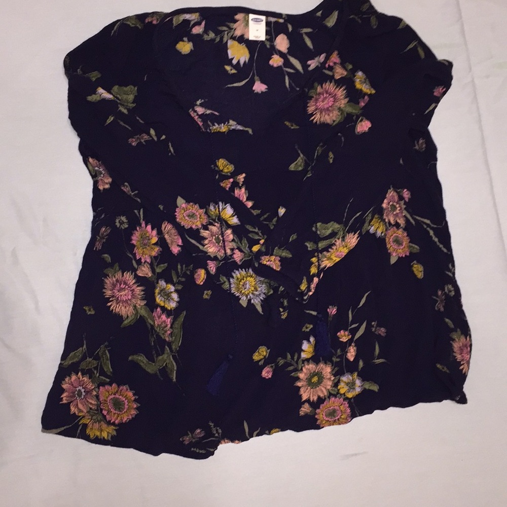 Floral Old Navy Shirt